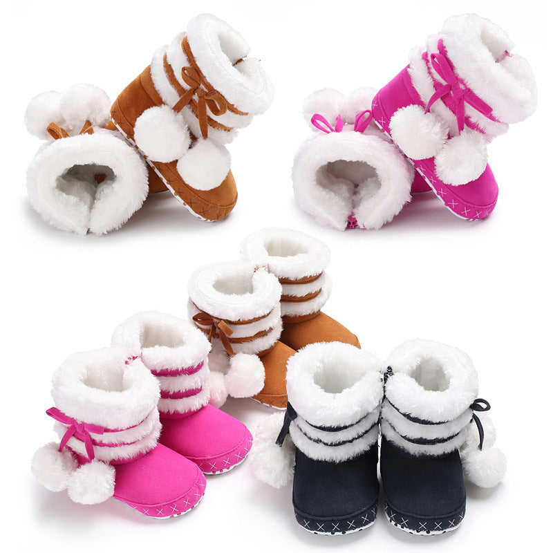 Pom Winter Booties
