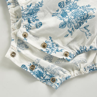 Blue Cotton Skirt
