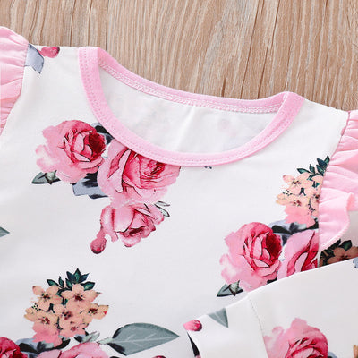 Baby print jumpsuit