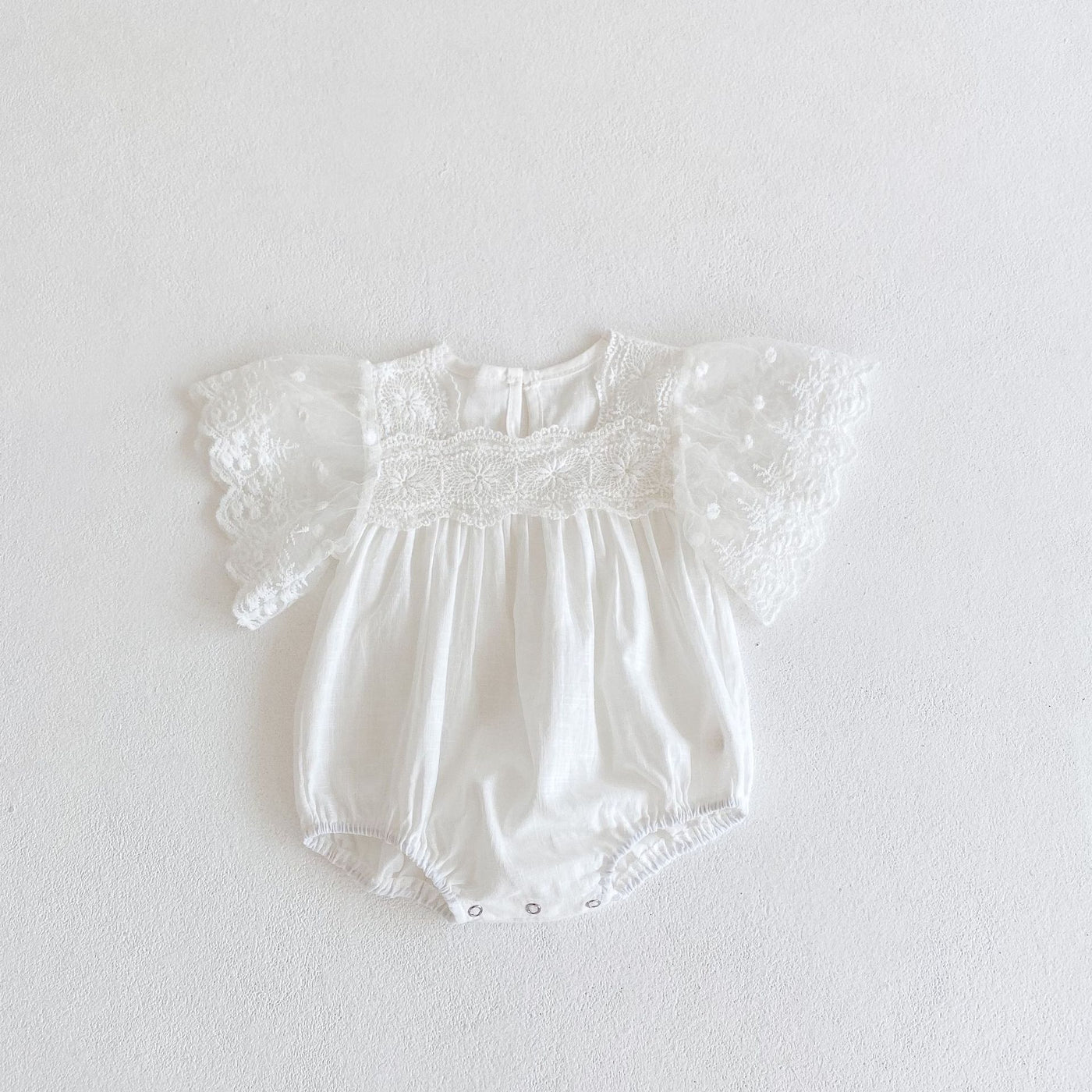 Lace Baby Romper