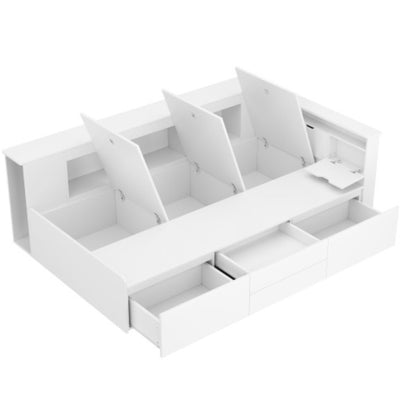 Single Bed White