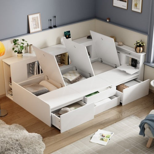 Single Bed White