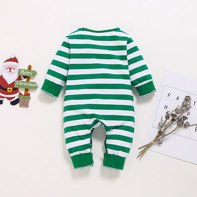 Christmas embroidery romper