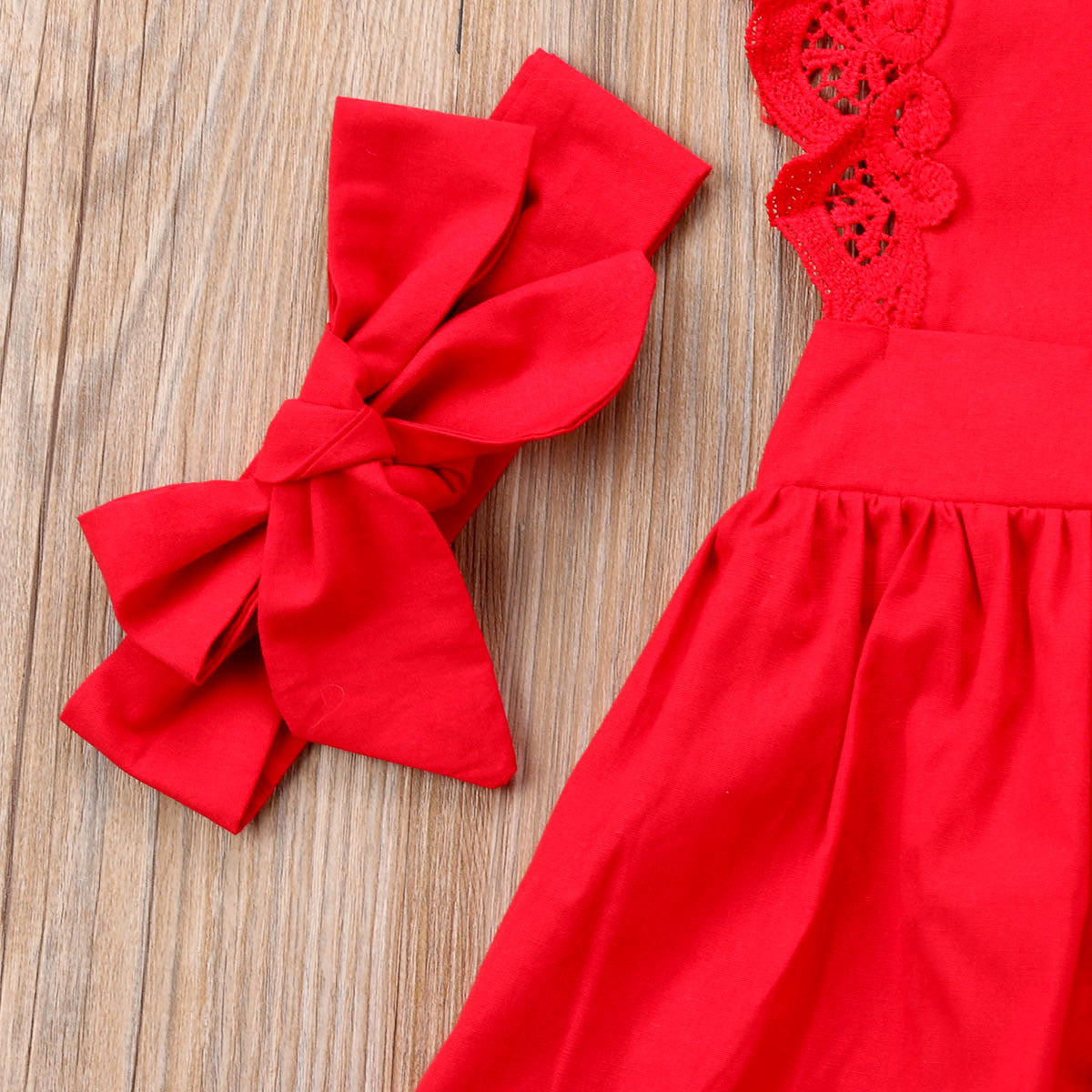 Red Lace Dress