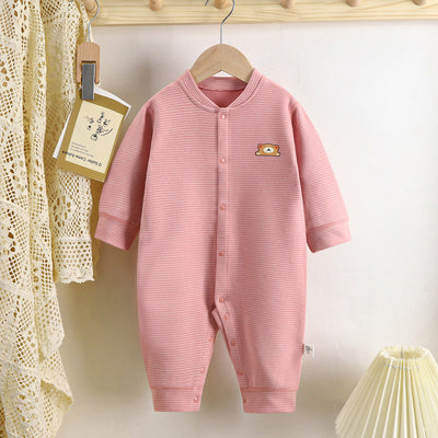 Striped Baby Romper