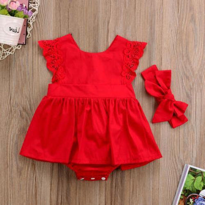 Red Lace Dress