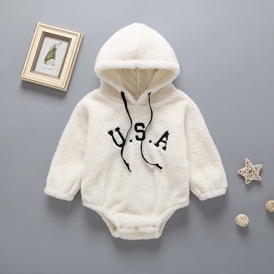 Plush Baby Romper