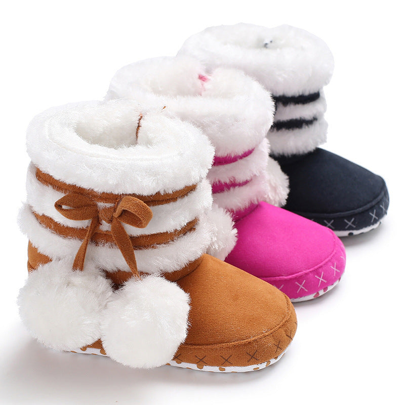 Pom Winter Booties