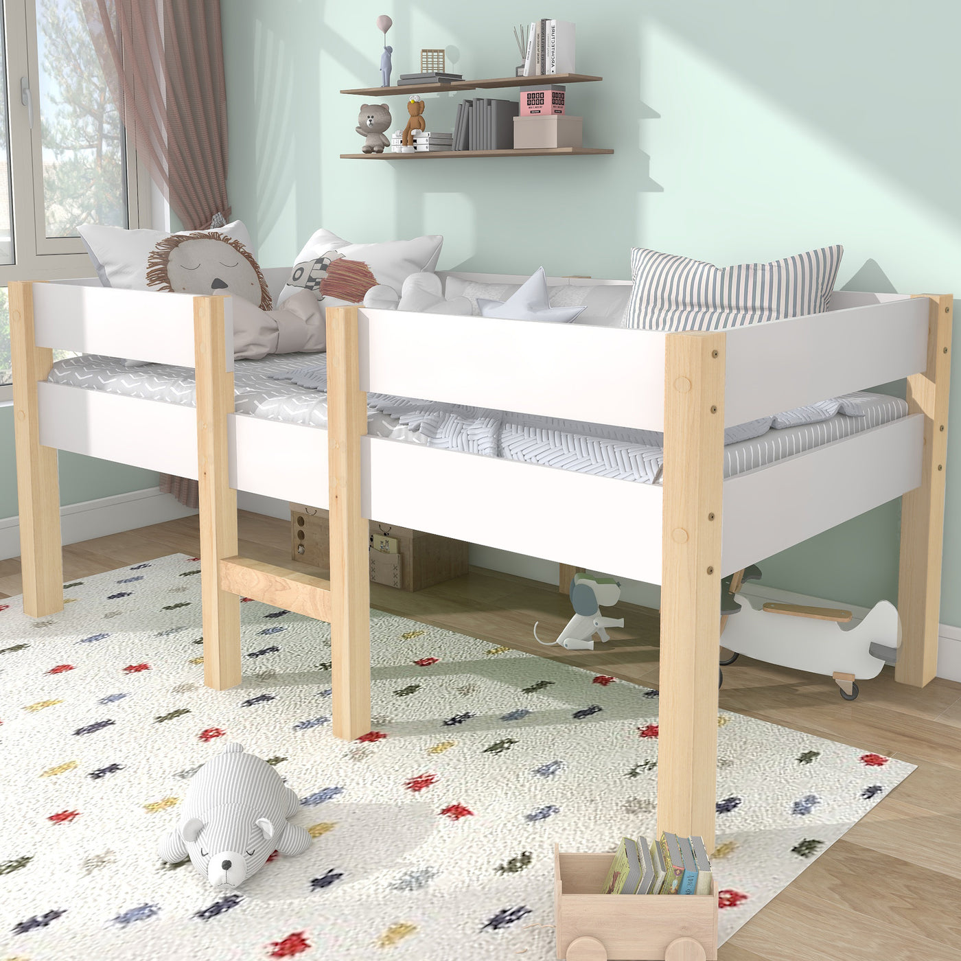 Pine Kids Bed