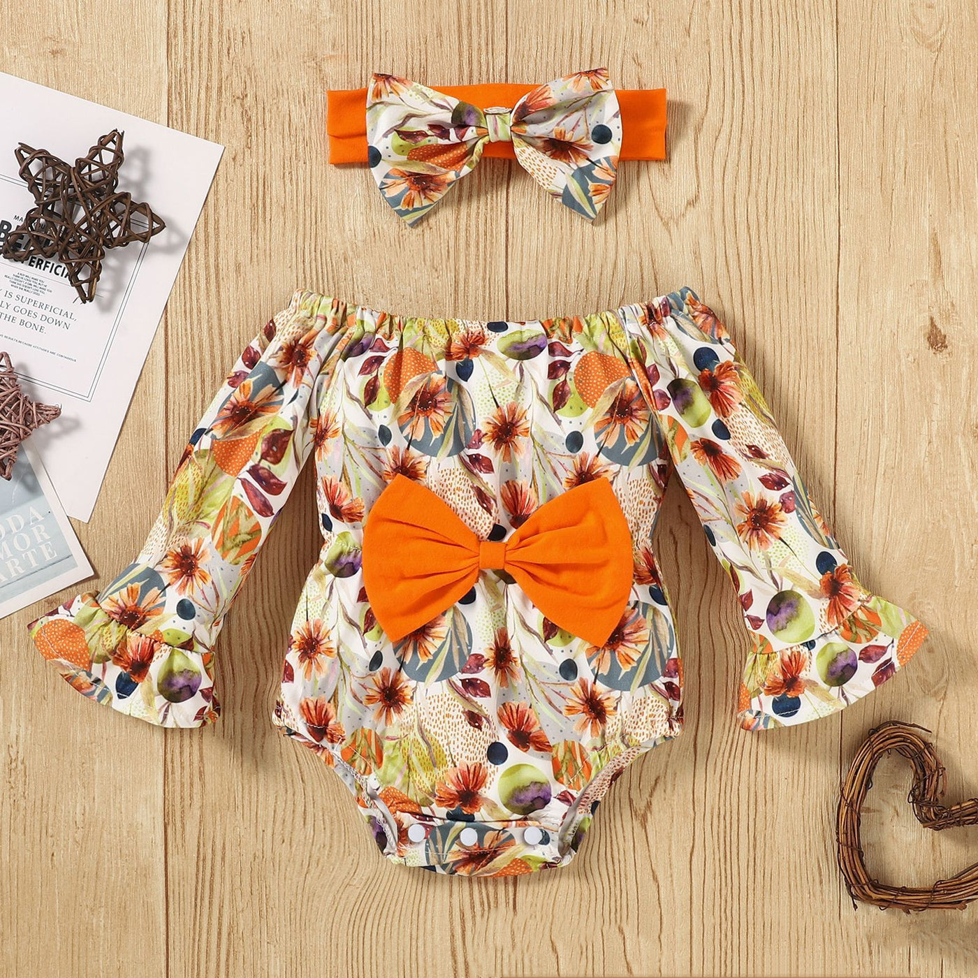 Floral Romper Set