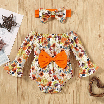 Floral Romper Set