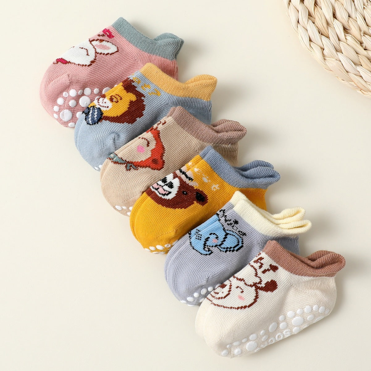 Cartoon Grip Socks