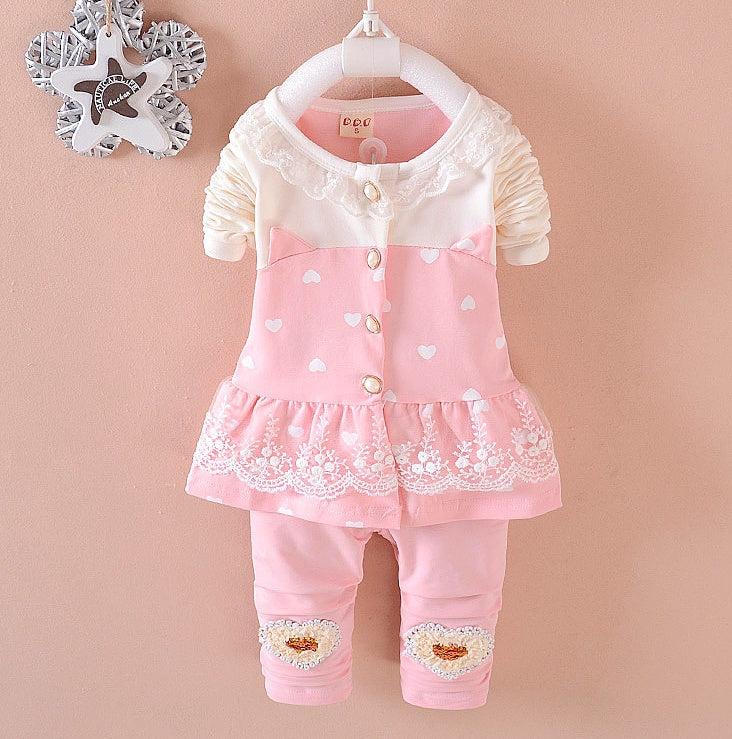 Girls Tracksuit Set