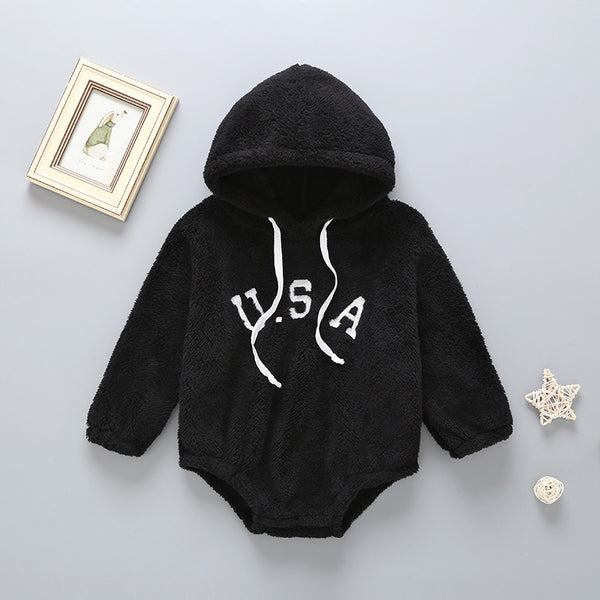 Plush Baby Romper
