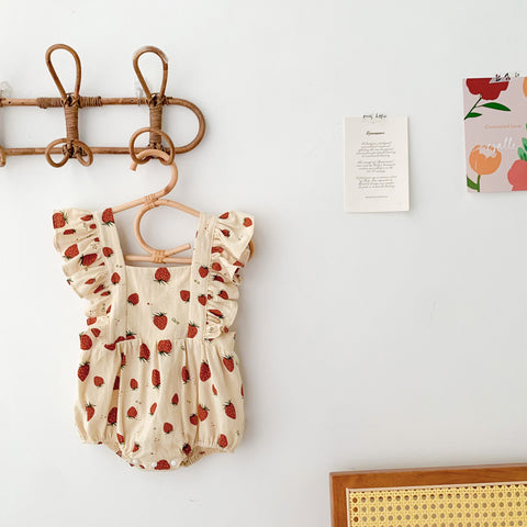 Strawberry Summer Romper