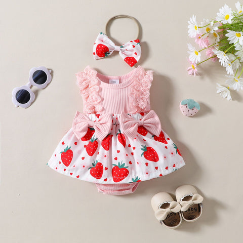 Toddler Bow Romper