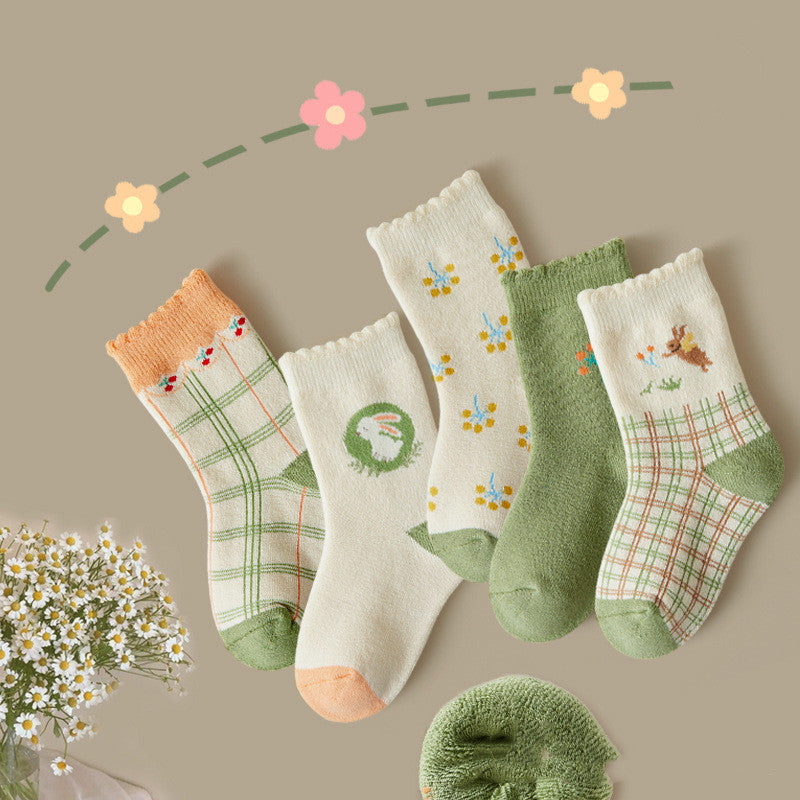 Terry Baby Socks