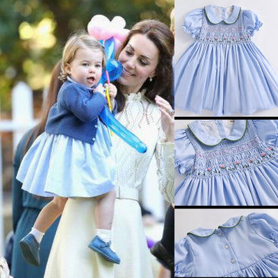 Cotton Blue Dress