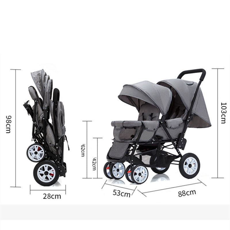 Front Rear Stroller