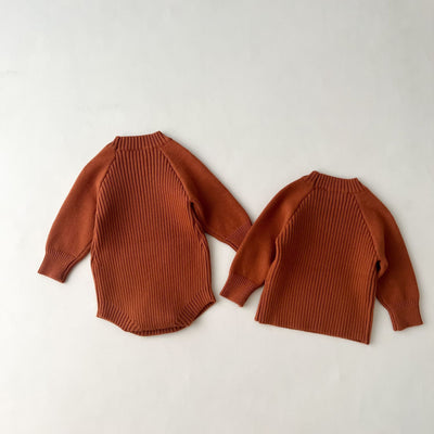 Bear Knitted Romper