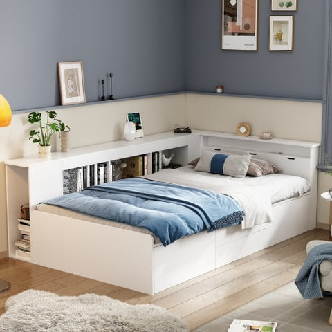 Single Bed White