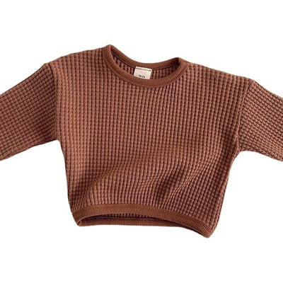 Waffle Pullover Tee