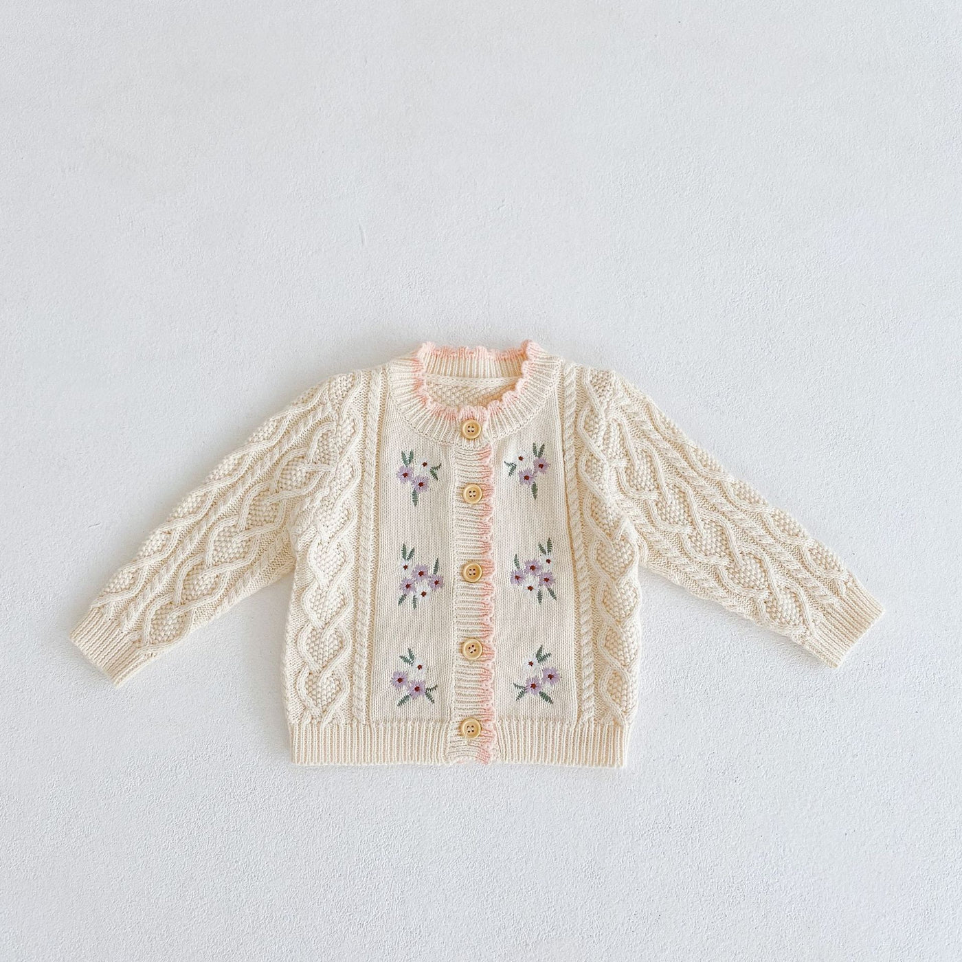 Flower Baby Coat