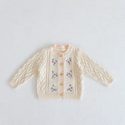 Flower Baby Coat