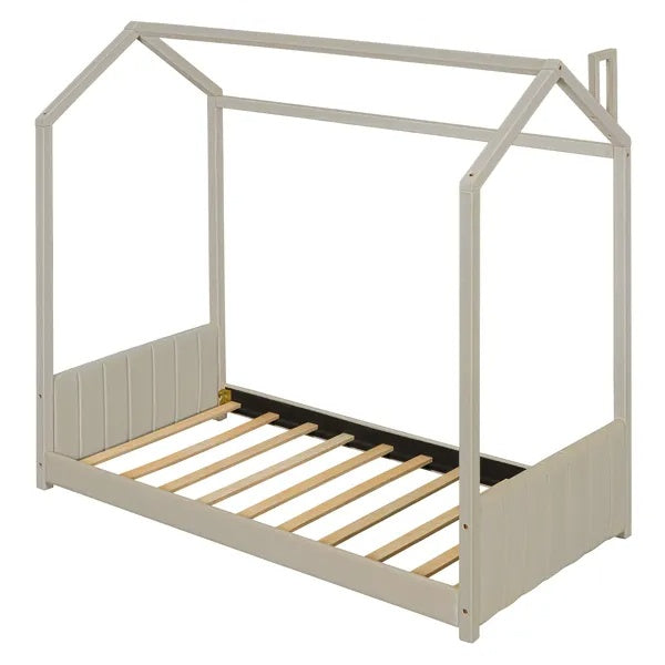 Velvet Twin Bed