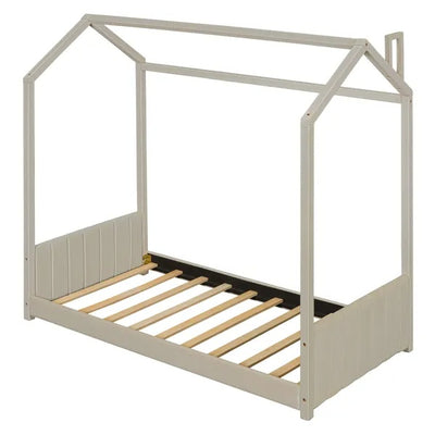 Velvet Twin Bed