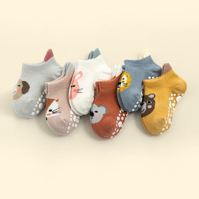 Cartoon Grip Socks