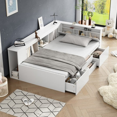 Single Bed White