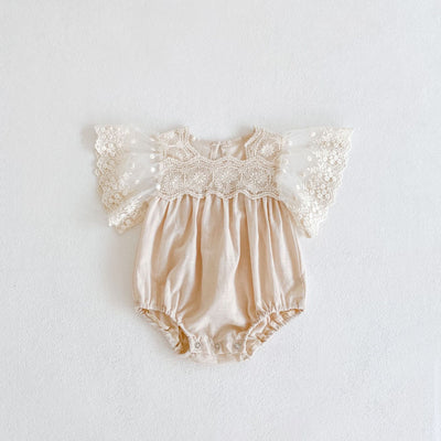 Lace Baby Romper