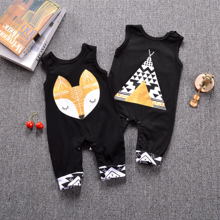Pattern Baby Romper