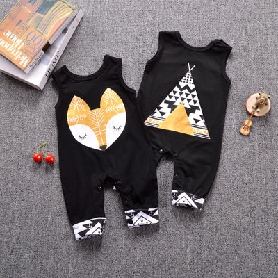 Pattern Baby Romper
