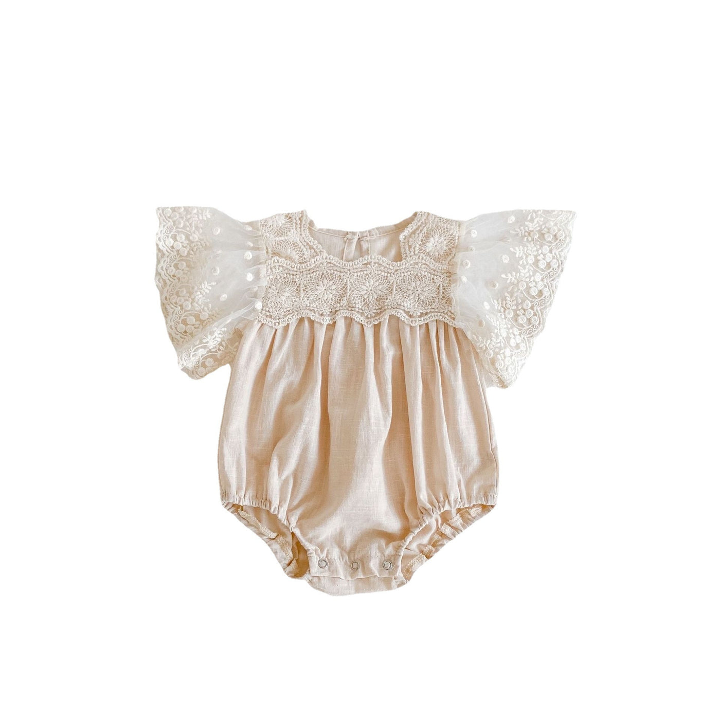 Lace Baby Romper