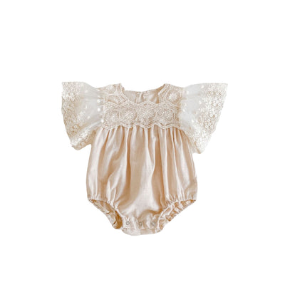 Lace Baby Romper
