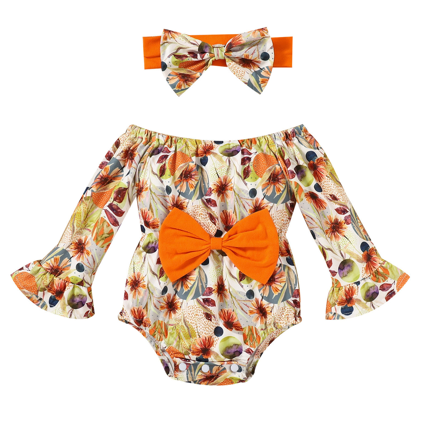 Floral Romper Set
