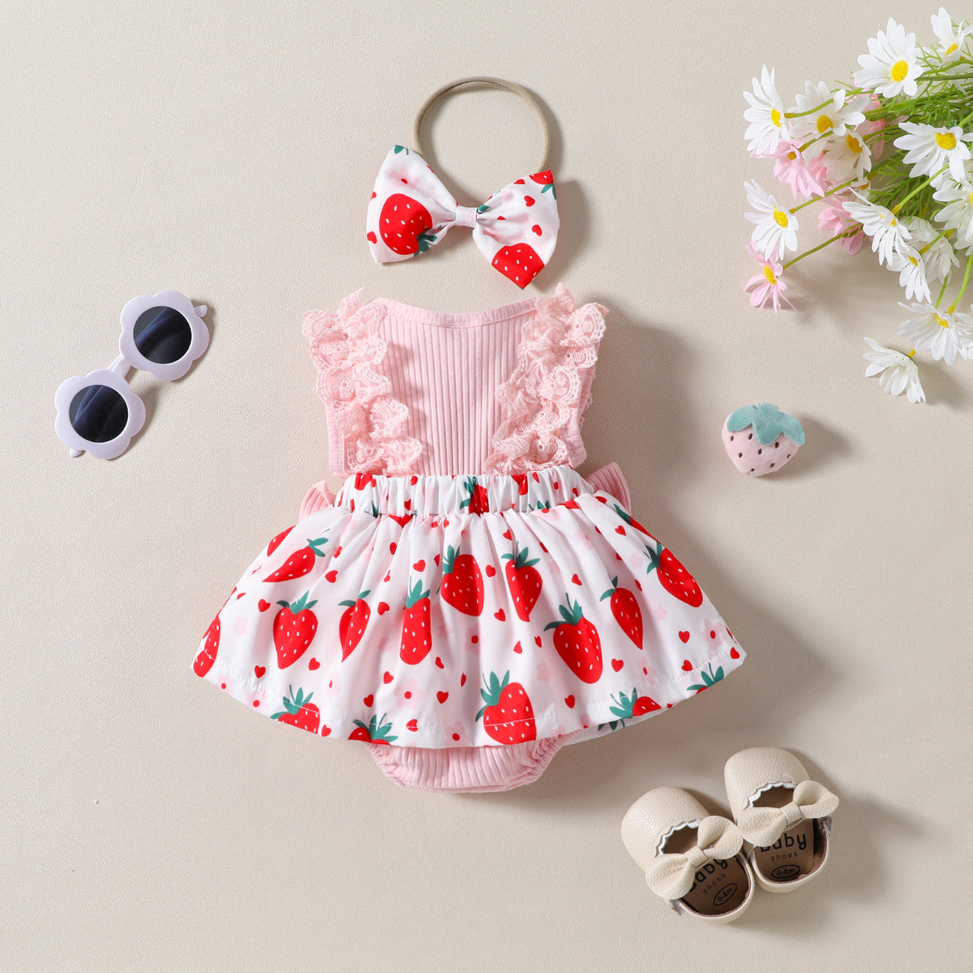 Toddler Bow Romper