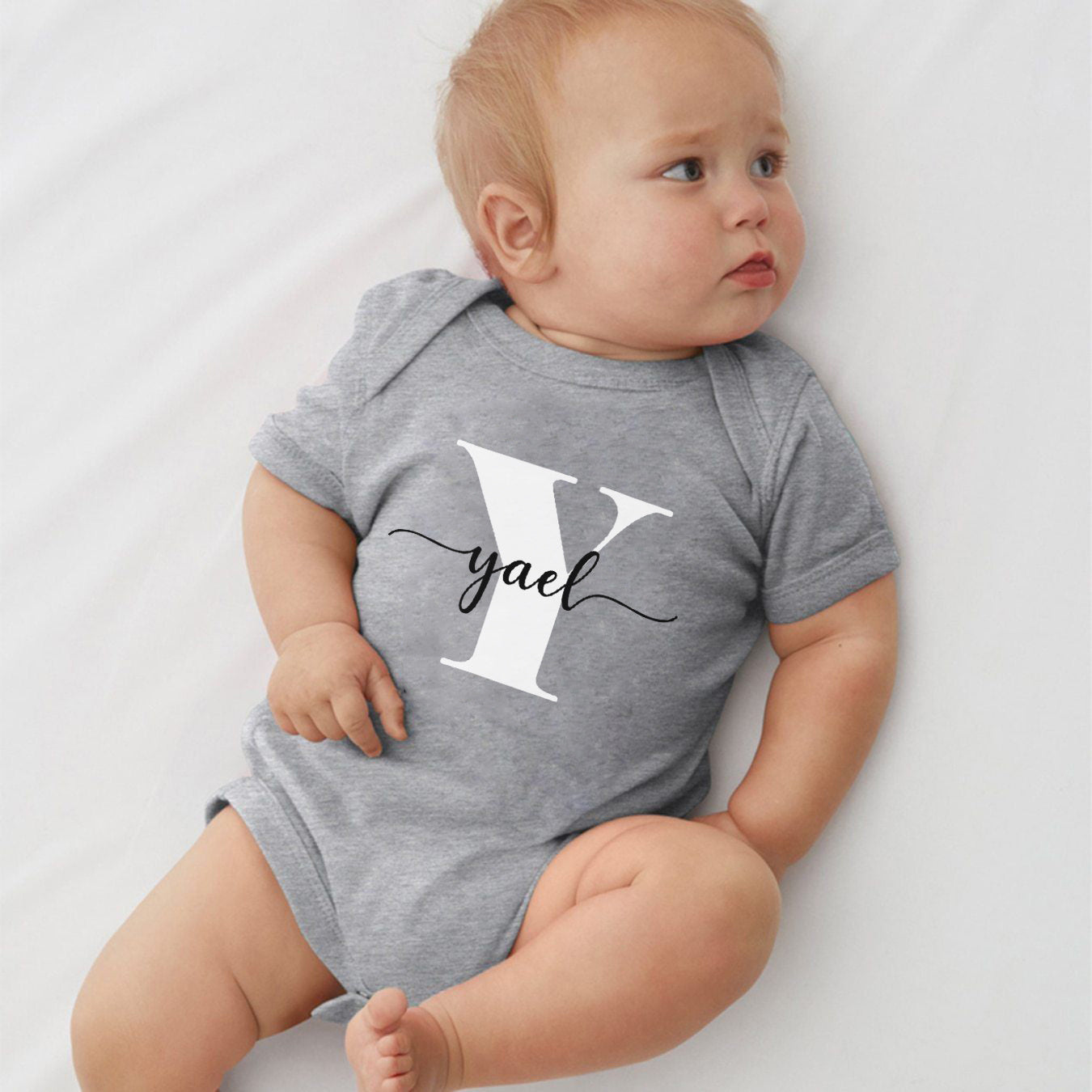 Baby Name Romper