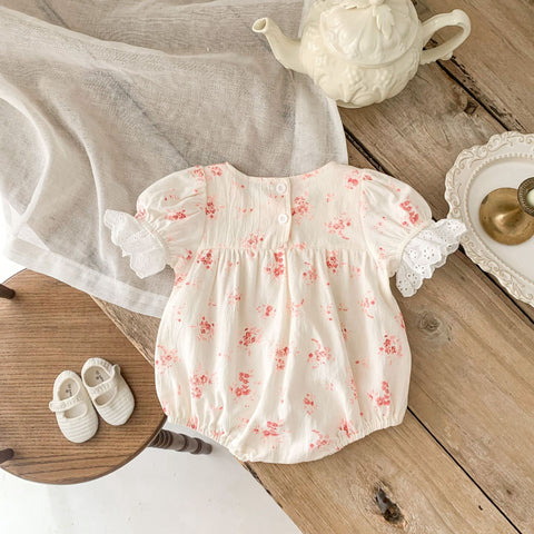 Floral Lace Romper