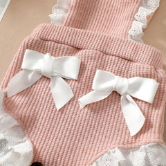 Girls' Wool Hat Romper