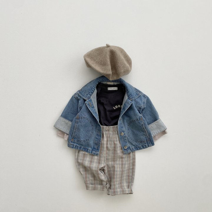 Korean Plaid Pants