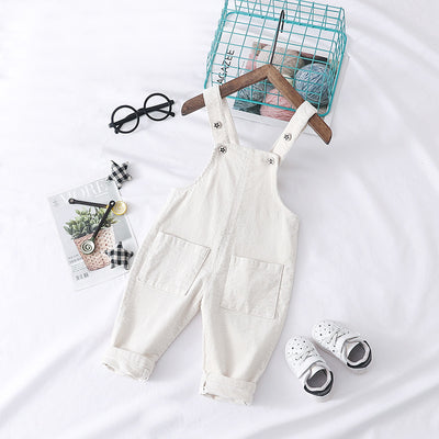 Girls Boys Overalls