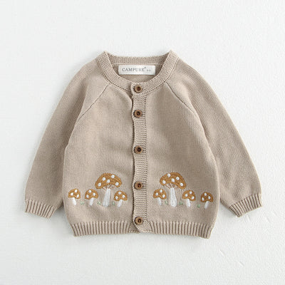 Baby's Long-sleeved Sweater Suspender Romper
