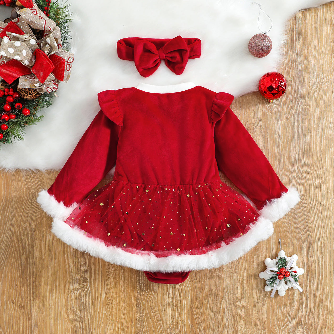 Baby Red Romper