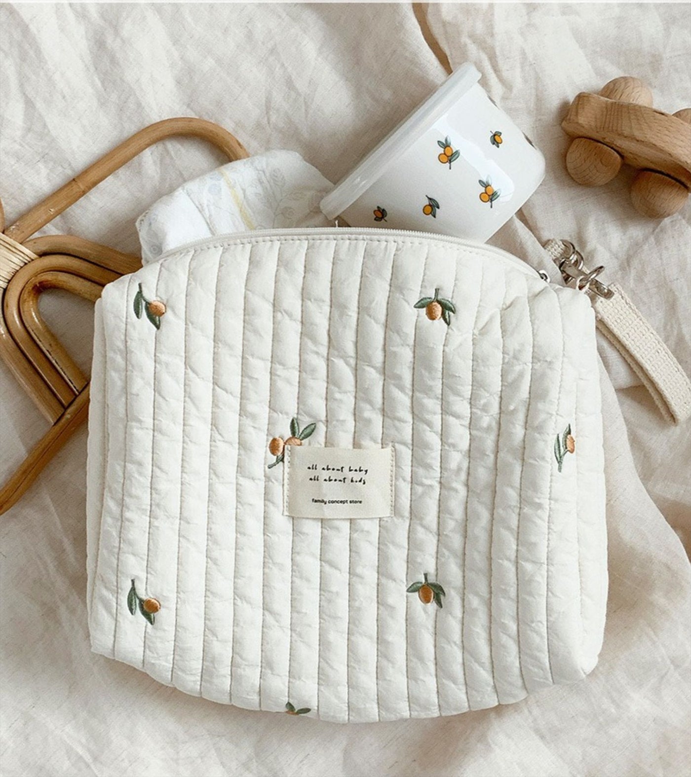 Cotton Stroller Bag