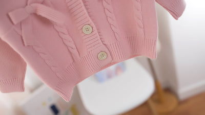 V-Neck Acrylic Kids Sweater