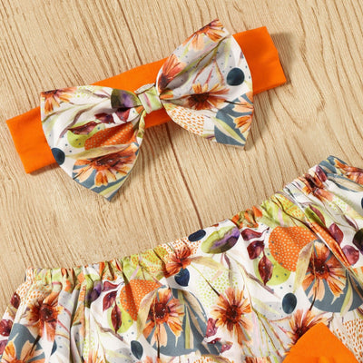 Floral Romper Set