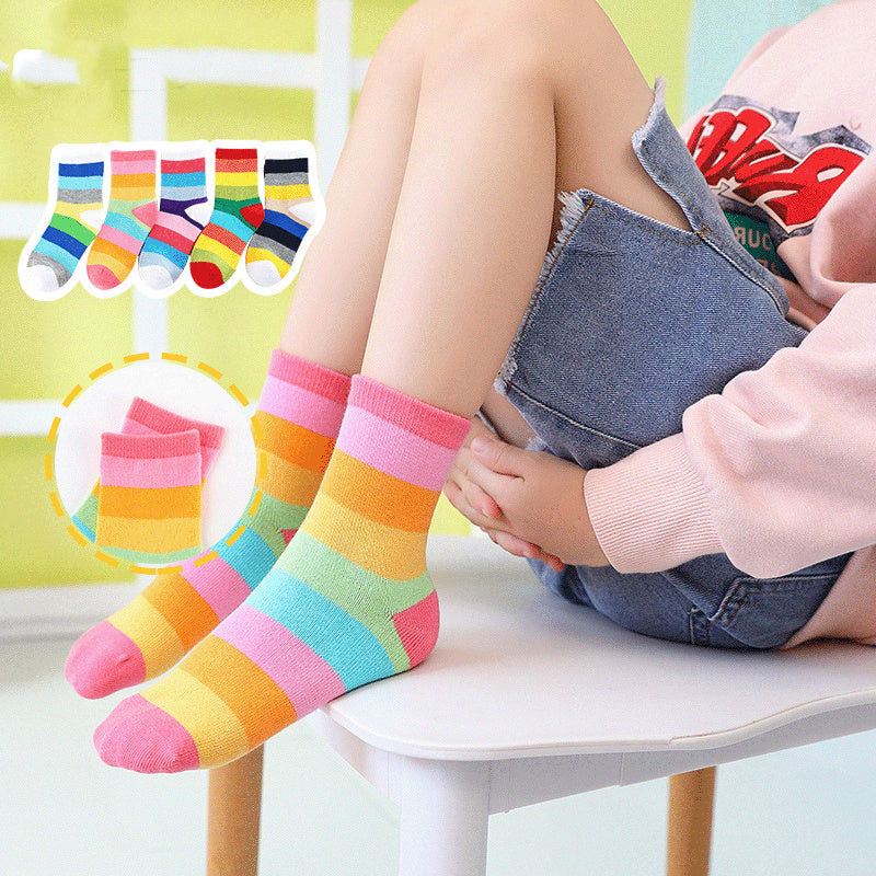 Kids Striped Socks